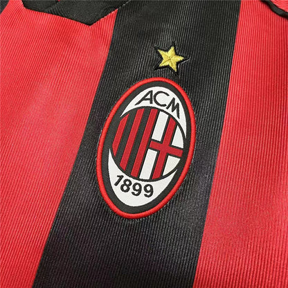 Retro AC Milan 1998 99 Hjemme Fotballdrakter