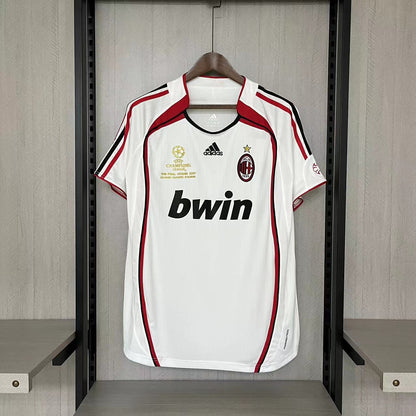 Retro AC Milan 2006-07 Borte Fotballdrakter