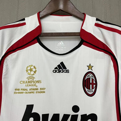 Retro AC Milan 2006 07 Borte Fotballdrakter