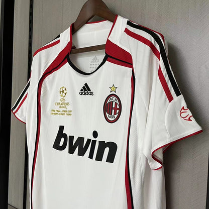 Retro AC Milan 2006 07 Borte Fotballdrakter