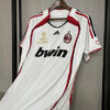 Retro AC Milan 2006 07 Borte Fotballdrakter