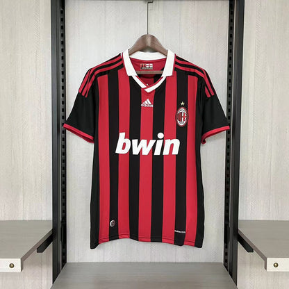 Retro AC Milan 2009-10 Hjemme Fotballdrakter