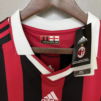 Retro AC Milan 2009 10 Hjemme Fotballdrakter