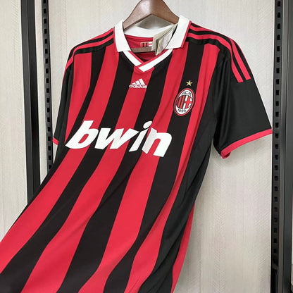 Retro AC Milan 2009 10 Hjemme Fotballdrakter