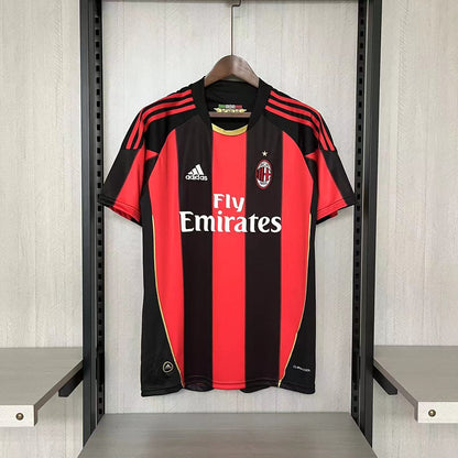 Retro AC Milan 2010-11 Hjemme Fotballdrakter