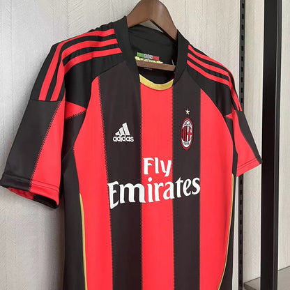 Retro AC Milan 2010 11 Hjemme Fotballdrakter