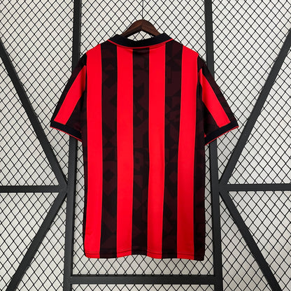 Retro AC Milan 88 89 Hjemme Fotballdrakter
