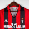 Retro AC Milan 89 90 Hjemme Fotballdrakter
