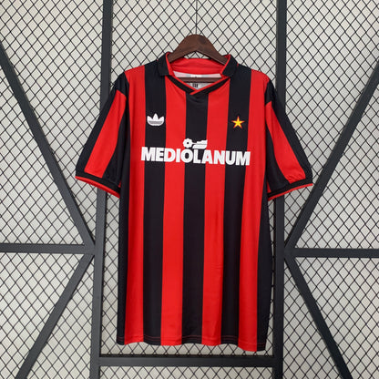 Retro AC Milan 90-91 Hjemme Fotballdrakter