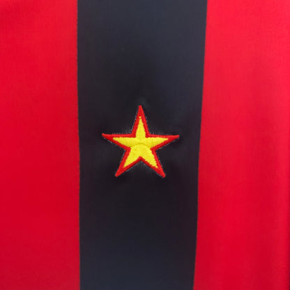 Retro AC Milan 90 91 Hjemme Fotballdrakter