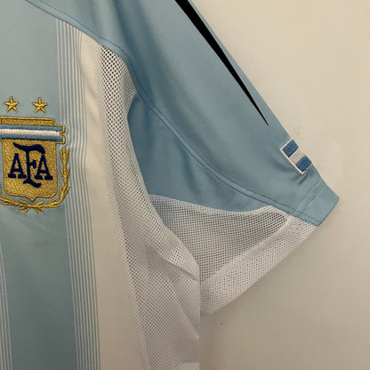 Retro Argentina 04 05 Hjemme Fotballdrakter
