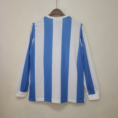 Retro Argentina 1978 Hjemme Fotballdrakter Langermet