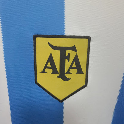 Retro Argentina 1978 Hjemme Fotballdrakter Langermet