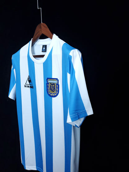 Retro Argentina 1986 Hjemme Fotballdrakter