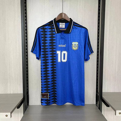 Retro Argentina 1994-95 Borte Fotballdrakter