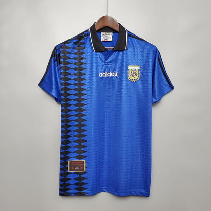 Retro Argentina 1994 Borte Fotballdrakter