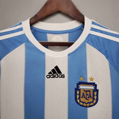 Retro Argentina 2010 Hjemme Fotballdrakter