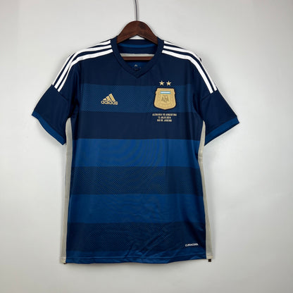 Retro Argentina 2014 Borte Fotballdrakter