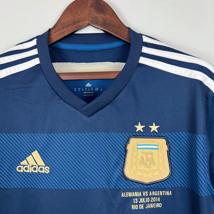 Retro Argentina 2014 Borte Fotballdrakter