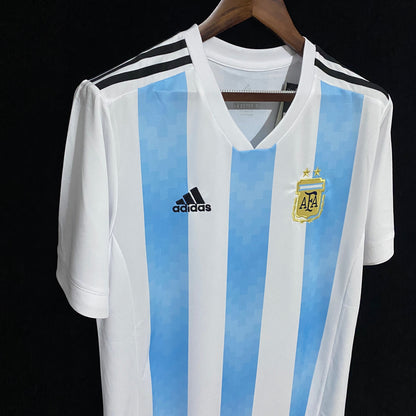 Retro Argentina 2018 Hjemme Fotballdrakter
