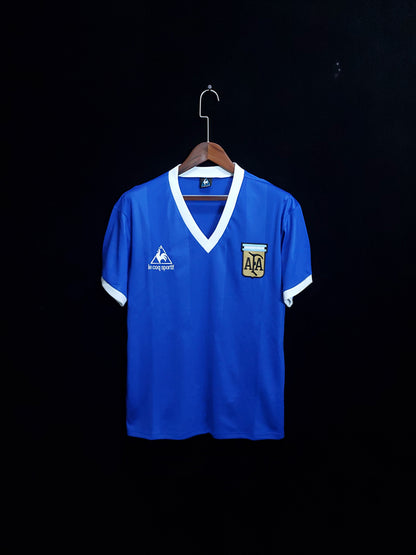 Retro Argentina Borte Fotballdrakter 1986