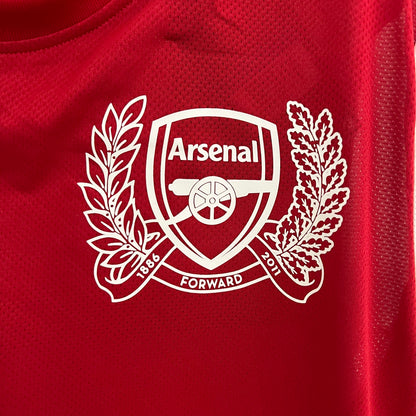 Retro Arsenal 11 12 Hjemme Fotballdrakter 125th Anniversary