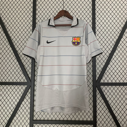 Retro Barcelona 03-04 Borte Fotballdrakter
