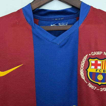 Retro Barcelona 07 08 Hjemme Fotballdrakter