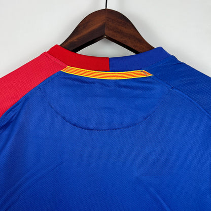 Retro Barcelona 08 09 UEFA Champions League Hjemme Fotballdrakter S XXL