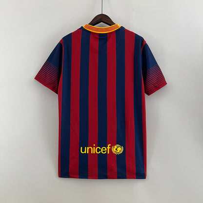 Retro Barcelona 13 14 Hjemme Fotballdrakter