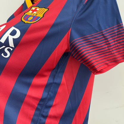 Retro Barcelona 13 14 Hjemme Fotballdrakter
