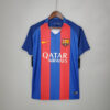 Retro Barcelona 16 17 Hjemme Fotballdrakter