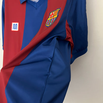 Retro Barcelona 80 82 Hjemme Fotballdrakter