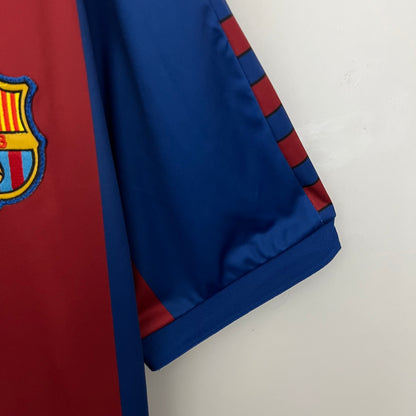 Retro Barcelona 80 82 Hjemme Fotballdrakter