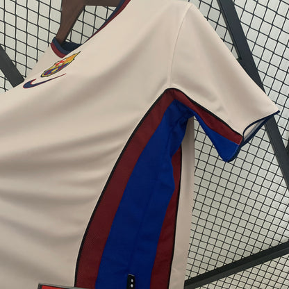 Retro Barcelona 88 89 Borte Fotballdrakter