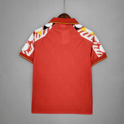 Retro Belgia 1995 Hjemme Fotballdrakter