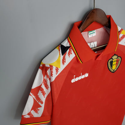 Retro Belgia 1995 Hjemme Fotballdrakter
