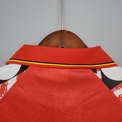 Retro Belgia 1995 Hjemme Fotballdrakter