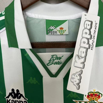 Retro Betis 1996 97 Hjemme Fotballdrakter