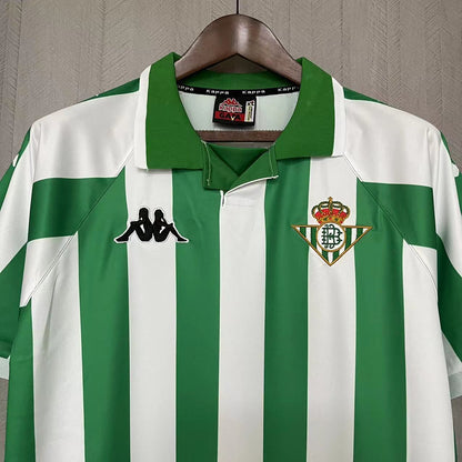 Retro Betis 2000 01 Hjemme Fotballdrakter
