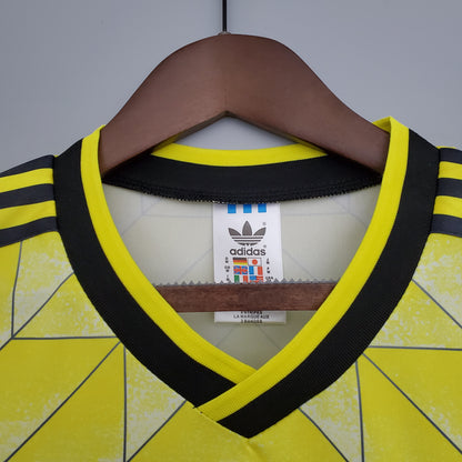 Retro Borussia Dortmund 1988 Hjemme Fotballdrakter