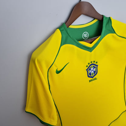 Retro Brasil 04 06 Hjemme Fotballdrakter