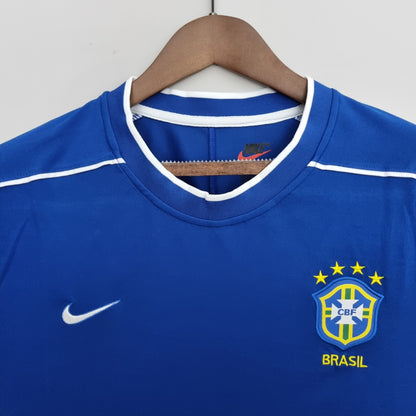 Retro Brasil 1998 Borte Fotballdrakter