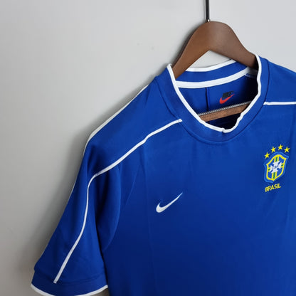Retro Brasil 1998 Borte Fotballdrakter