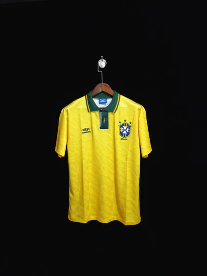 Retro Brasil 91-93 Hjemme Fotballdrakter