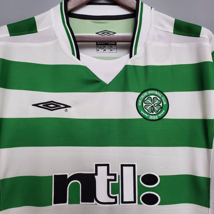 Retro Celtic 01 03 Hjemme Fotballdrakter