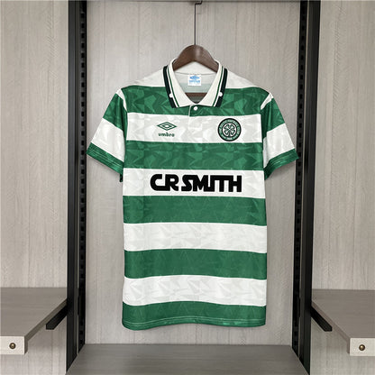 Retro Celtic 1989-91 Hjemme Fotballdrakter