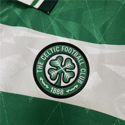 Retro Celtic 1989 91 Hjemme Fotballdrakter