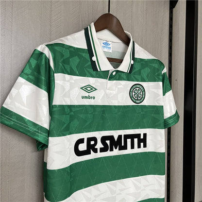 Retro Celtic 1989 91 Hjemme Fotballdrakter