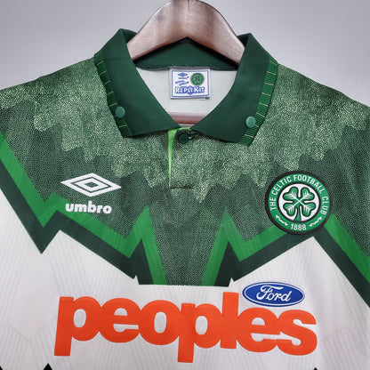 Retro Celtic 1992 Hjemme Fotballdrakter